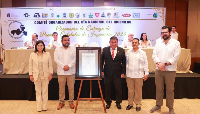 ¡Reconocimiento a la Excelencia de la Ingeniería en Tabasco! 🏅