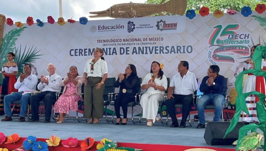 15° Aniversario del Instituto Tecnológico de La Chontalpa.🎊🎉