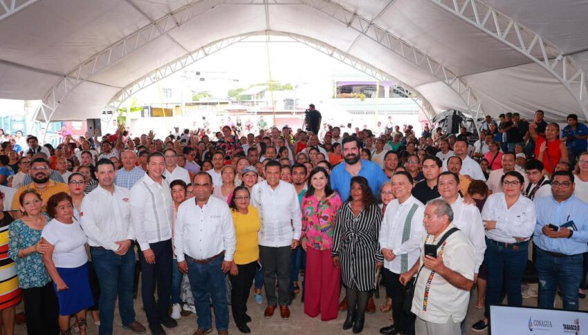 CIME Tabasco presente en la inauguración de las nuevas líneas de conducción de agua potable en el municipio de Centro